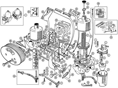 Carburettors And Air Filters Hs6 Su Tr4a 1965 67