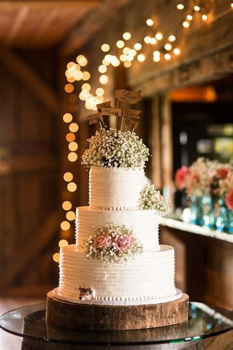 Try these easy recipes and decorating 58 simple + sweet wedding cakes and desserts you can make yourself. 17 Wedding Cake Decorating Ideas Perfect for Rustic ...