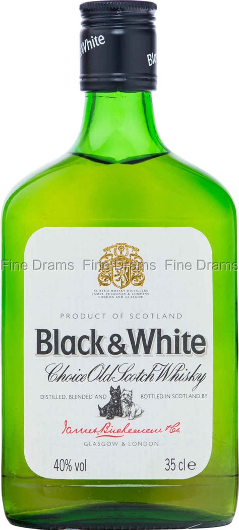 Black And White Blended Scotch Whisky 35 Cl