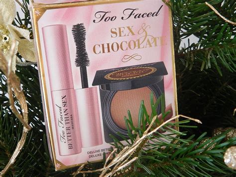 Limitované Edice Rychlorecenze Too Faced Sexandchocolate Little