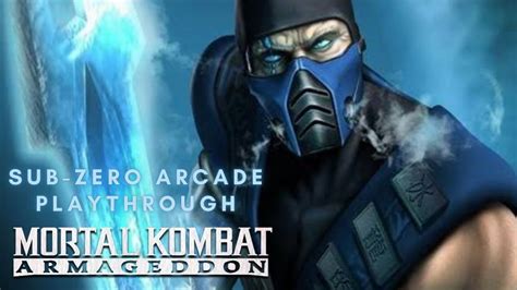 Mortal Kombat Armageddon Sub Zero Arcade Ladder Youtube