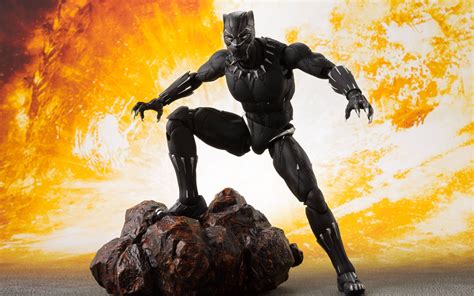 Black Panther Action Figure 4k Wallpapers Hd Wallpapers Id 23360