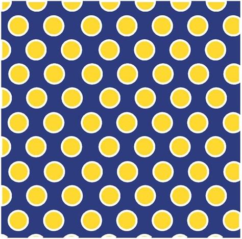Navy With White And Yellow Polka Dots Craft Vinyl Htv Adhesive