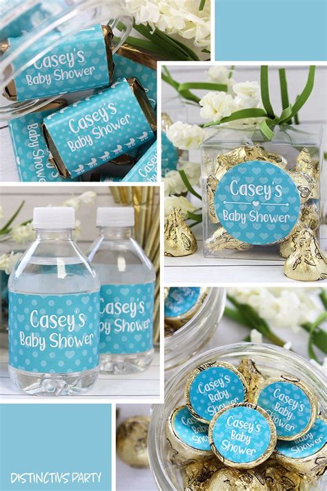 Create Memorable Baby Shower Stickers And Favors With Our Solid Color
