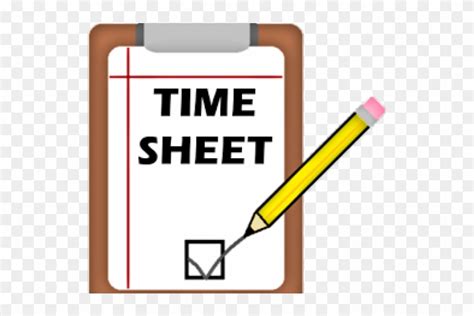 Animated Timesheet Cliparts Timesheets Clipart Png Transparent Png