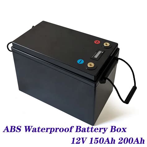 Lifepo4 Battery Box 12v 24v 48v 100ah 120ah 200ah 280ah Lifepo4 Battery Plastic Box Rv Solar