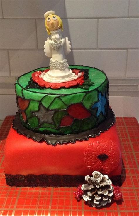 Variations include cupcakes, cake pops, pastries, and tarts. Christmas Theme Birthday Cake - Cake by June ("Clarky's ...