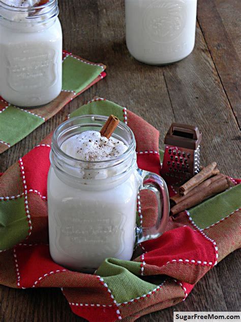 As far as holiday beverages go, eggnog is a seasonal classic. Sugar-Free No Cook Eggnog (Dairy Free Option) | Recipe ...