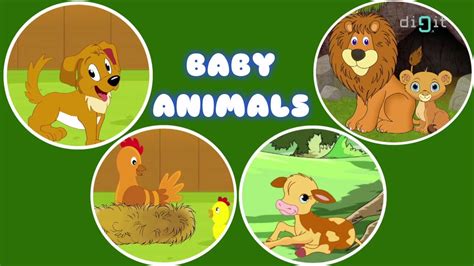 Kids will love singing about their pets, farm animals, ocean animals, and more! The Baby Animal | Animal Songs | Animated Nursery Rhymes ...