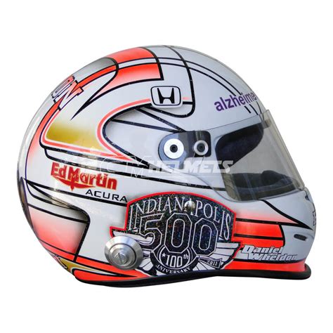 Dan Wheldon 2011 Commemorative Indianapolis 500 Replica Helmet Full