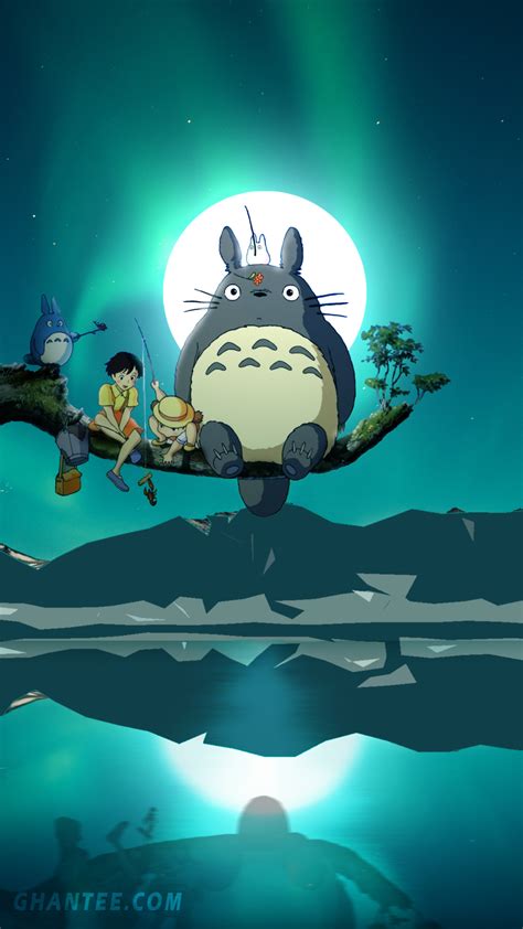 Totoro Wallpaper Hd Iphone Gambar Ngetrend Dan Viral