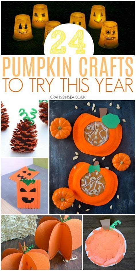 36 Cute Easy Pumpkin Crafts For Kids To Make Artofit