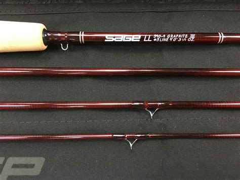 Sold Sage Ll 590 4 Graphite Iii Fly Rod 3 14oz 9′ 5wt 4pc Brand New Never Used