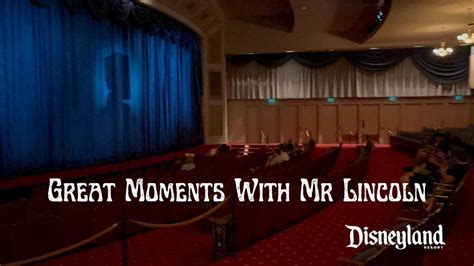 The Disneyland Story Presenting Great Moments With Mr Lincoln Disneyland Resort Youtube