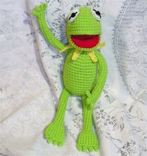 Pdf Kermit The Frog 14 Inches 35 Cm Amigurumi Doll Crochet
