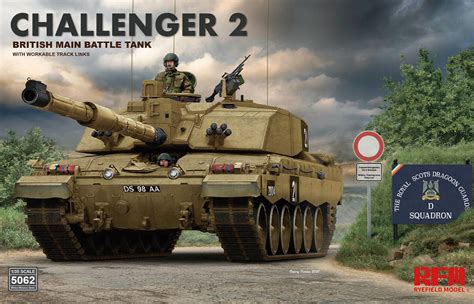 Challenger 2 British Main Battle Tank With Workable Track Links Rye