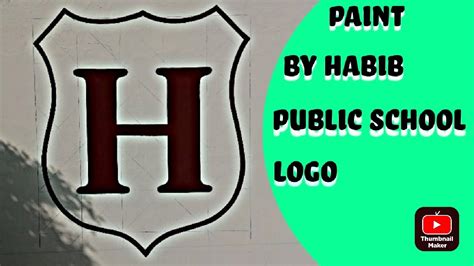 Paint By Habib Public School Logo Youtube