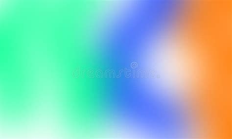 Gaussian Blur Background Illustration Design With Assorted Bright