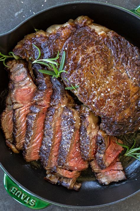 The Perfect Ribeye Steak In The Oven Momsdish