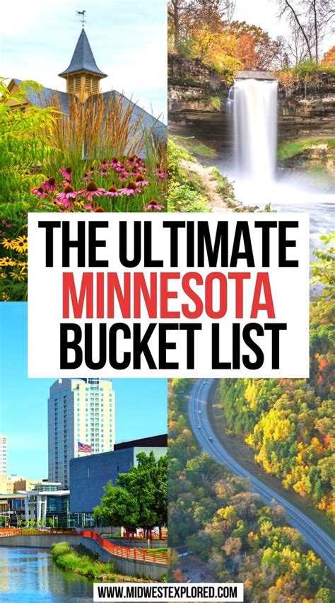 The Ultimate Minnesota Bucket List Minnesota Vacation Minnesota