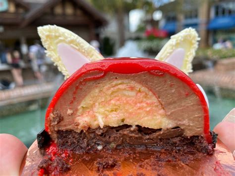 New Turning Red Dessert Is Just Okay At Amorette S Patisserie In Disney Springs Wdw News Today