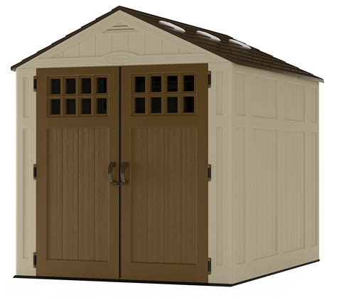 Keter 7' x 7' resin outdoor storage shed | frugal hotspot. Outdoor Storage Sheds Costco - Home Furniture Design