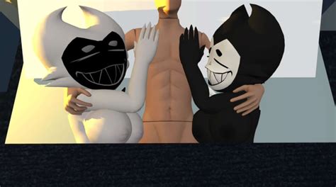Rule 34 3d Bed Bendy Bendy And The Ink Machine Cally3d Cuddlepool Darling Cally3d Inverted