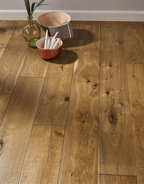 Grand Imperial Golden Smoked Oak Brushed And Lacquered Engineered Wood