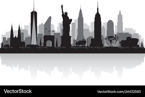 New York Skyline Silhouette No Background My Xxx Hot Girl