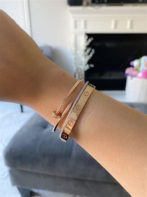 Pin On Stacking With Cartier Love Bracelet Lupon Gov Ph