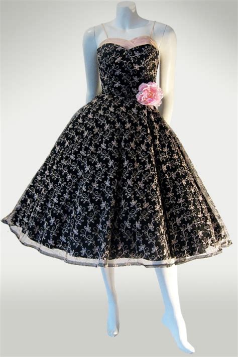 50s Prom Dress By Junior Theme Ny Vintage Clothing Genuine Vintage