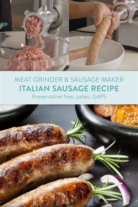 Homemade Italian Style Sausages With Step By Step Video Luvele Eu