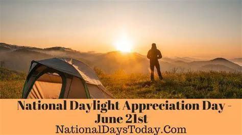 National Daylight Appreciation Day 2023 Why This Day