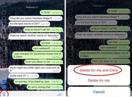You can pass on both these. Delete Telegram Chats & Messages from iPhone Unrecoverable