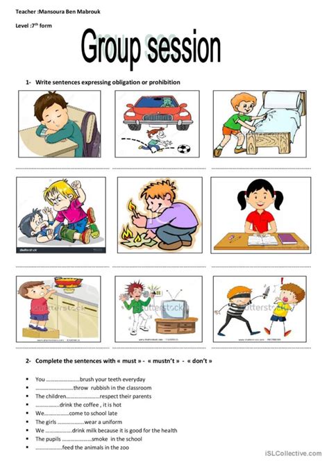 You Must Be Careful Pictur English Esl Worksheets Pdf And Doc