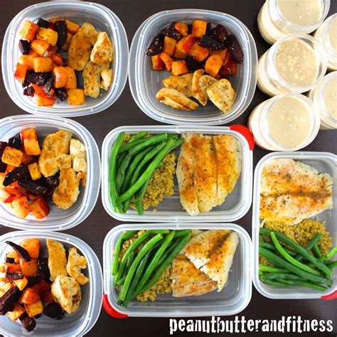 Meal Prep Peanut Butter And Fitness