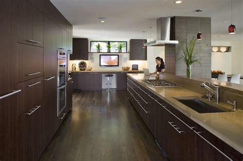 Modern Wenge Kitchen Cabinets Things In The Kitchen