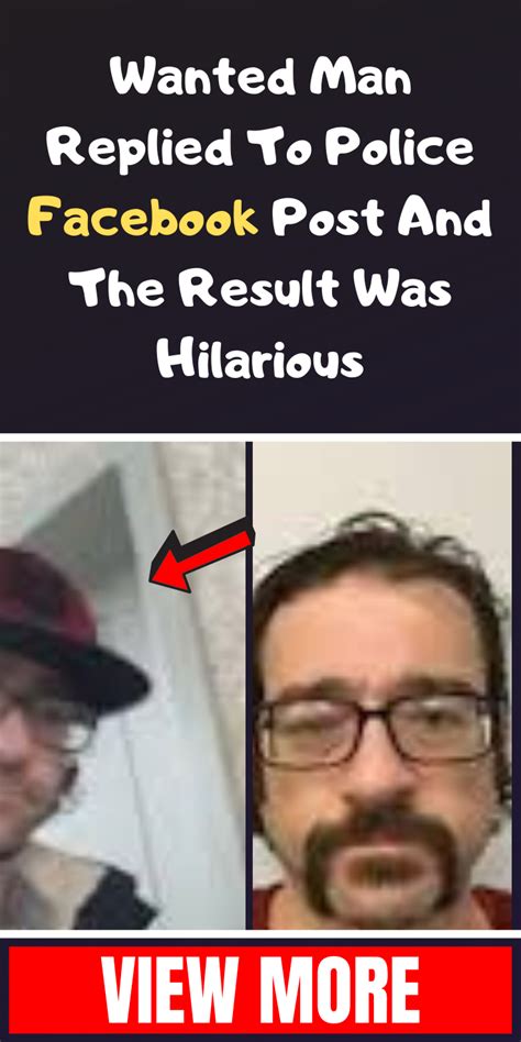 The following amazing cover photo examples for facebook may inspire you to make your own cover that will be a perfect representation of you as a person or a brand. Wanted Man Replied To Police Facebook Post And The Result ...