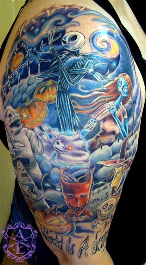 Show off your love for nightmare before christmas and jack skellington with a tattoo to honor this classic film. 40 Nightmare Before Christmas Tattoos