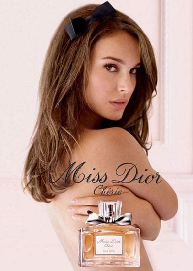 Natalie Portman Topless In The New Miss Dior Cherie Fragrance Ad