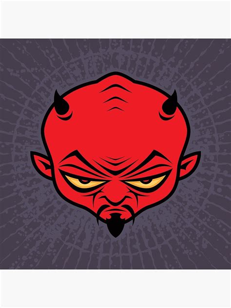 Devil Dude Poster For Sale By Fizzgig Redbubble