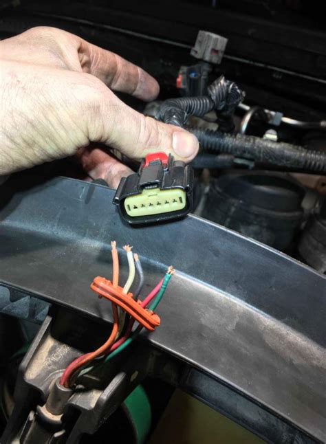 Fan Clutch Wiring Fix Pulled Out Of Harness Ford Powerstroke Diesel