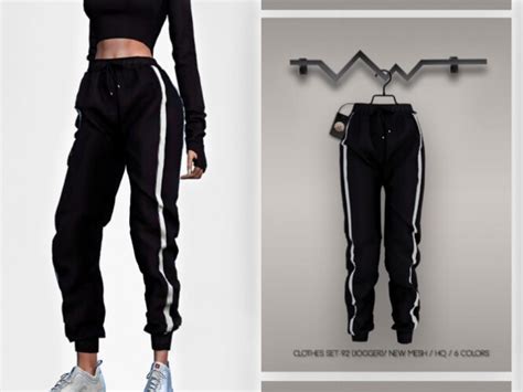 Clothes Set 92 Jogger Bd349 By Busra Tr At Tsr Sims 4 Updates