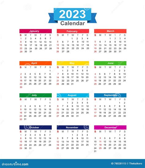 Calendario Para 2023 Calendario De 2023 A 241 Os De Antecedentes