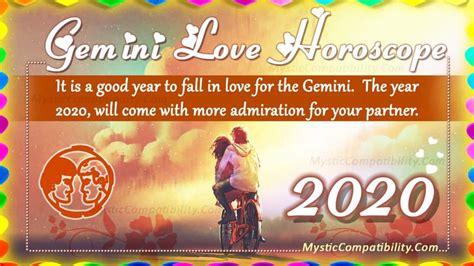 Gemini Love Horoscope 2020 Love And Relationship Predictions