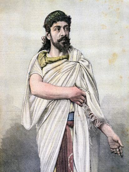 Jean Mounet Sully As Oedipus In L Oedipe Roi Comédie Française 1892 Giclee Print