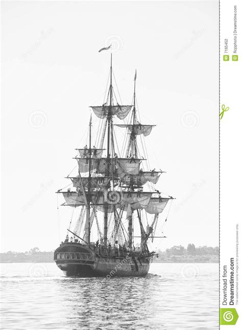 Tall Ship Under Sail Stock Photography Image 7165452