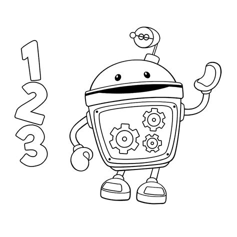 Team Umizoomi kleurplaten Kleurplatenpagina.nl boordevol coole