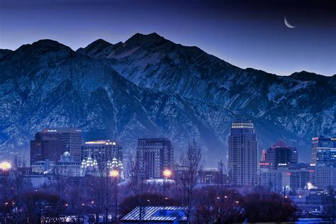 Salt Lake City Utah Skyline Photograph By Douglas Pulsipher
