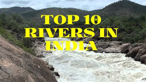 Top 10 Longest River In India Youtube